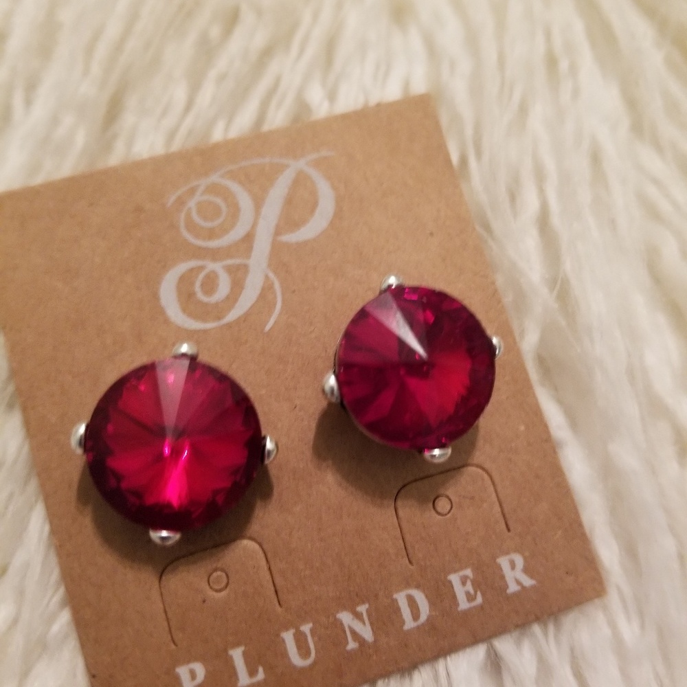Studded earrings